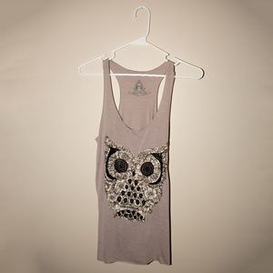 Owl Fancy Tank Top